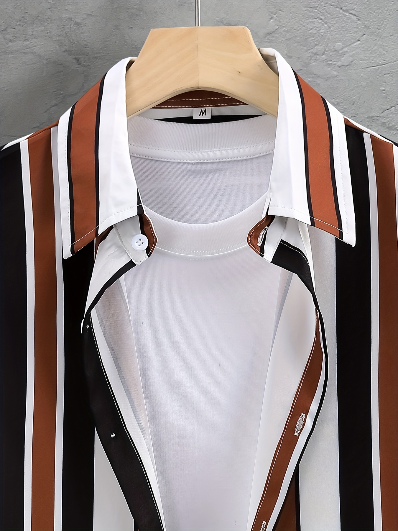 summer men's short sleeve suit shirt casual trendy men's