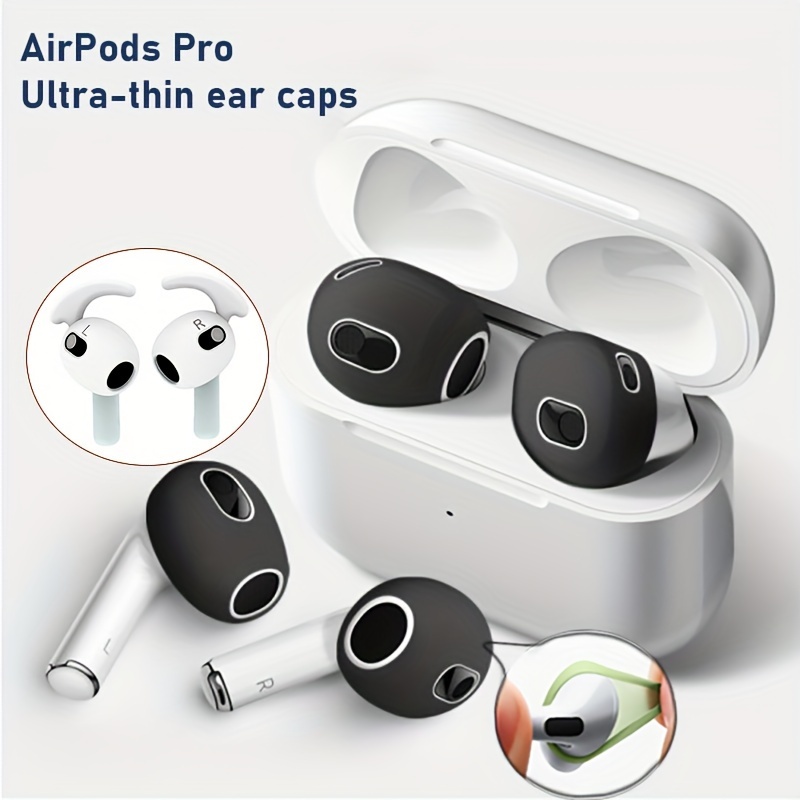  Funda para Airpods Pro de 2ª generación – VISOOM Airpods Pro 2 fundas  para mujeres 2022 de silicona para iPod Pro 2, auriculares de carga  inalámbrica, llavero brillante para Apple Airpod