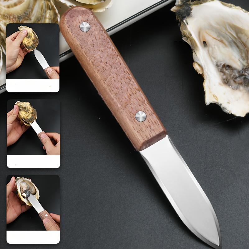 Stainless Steel Oyster Knife Household Oyster Opening Knife - Temu