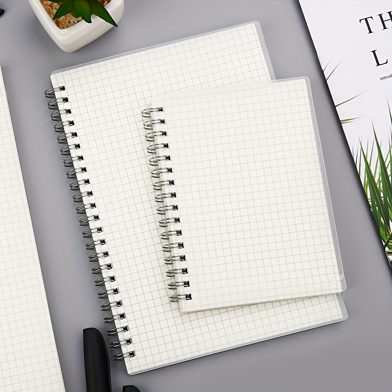 Matte Thickened Coil Notebook Horizontal Grid Blank Notebook