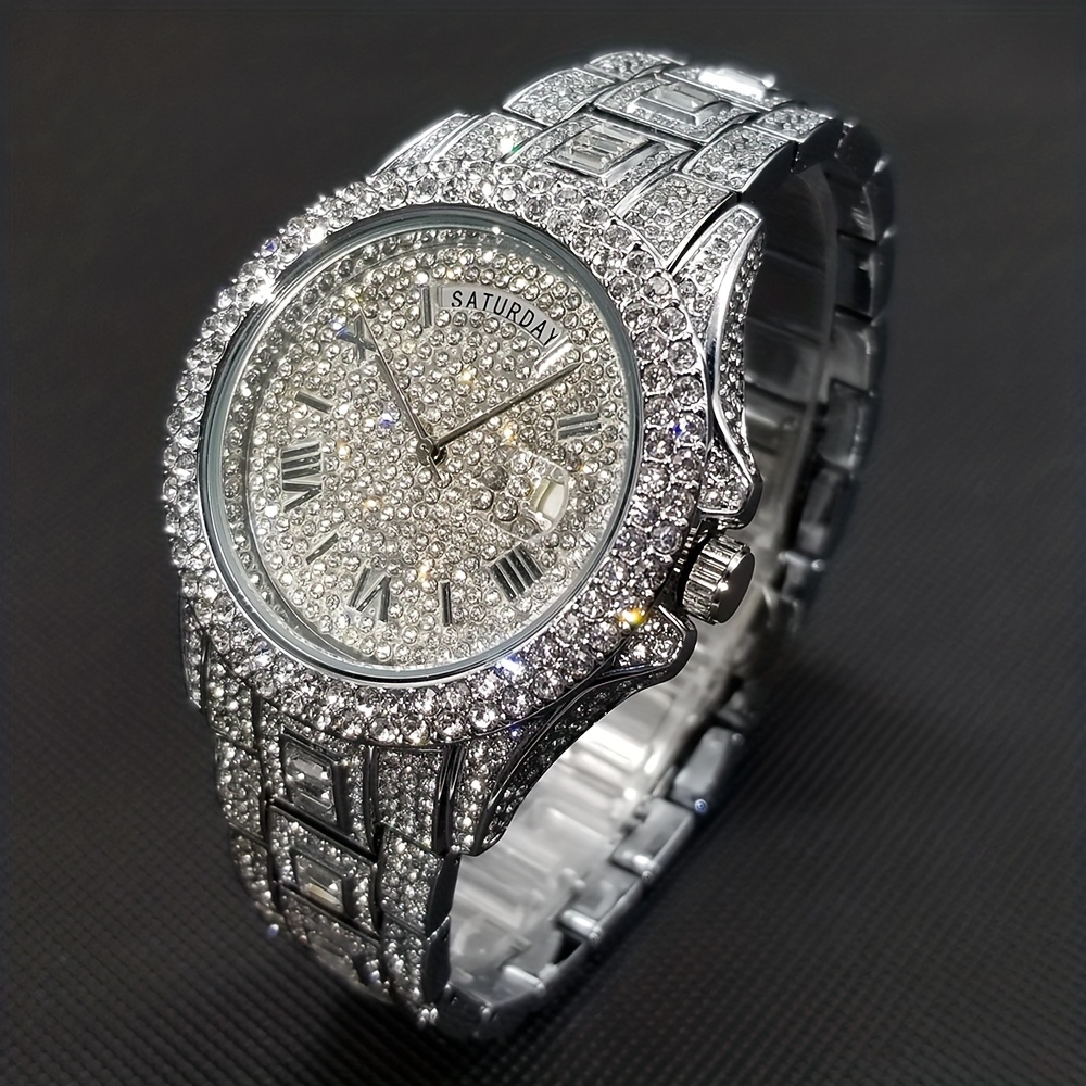 Real best sale diamond watches