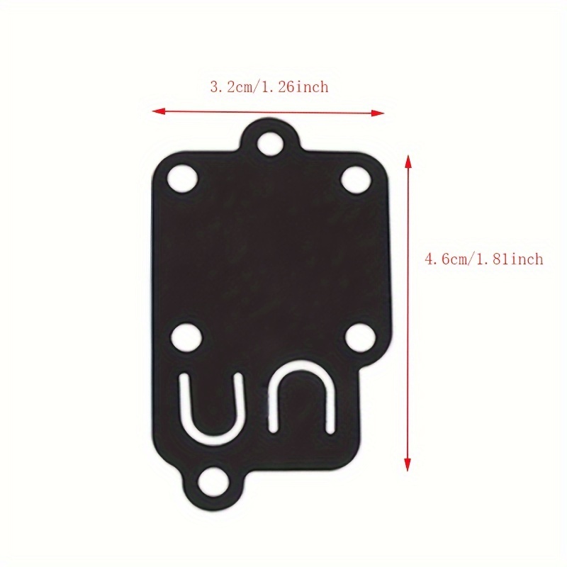 Kits De Joints De Diaphragme De Carburateur 795083, Pour Moteur Briggs &  Stratton, Remplacement De Tondeuse À Gazon 495770, 4 Ensembles - Temu France