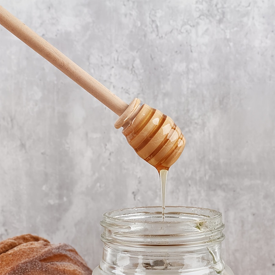 2 pièces/set Agitateur de miel en bois miel pour cuisine, Mode en ligne