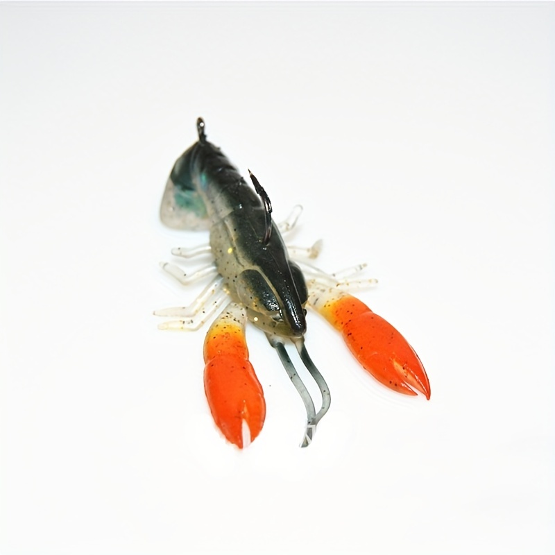 Outshred Soft Shrimp Lures Pre rigged Crayfish Robotic - Temu Australia