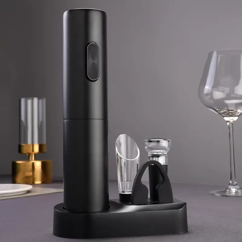 Automatic Electric Wine Opener Set With Foil Cutter Perfect - Temu