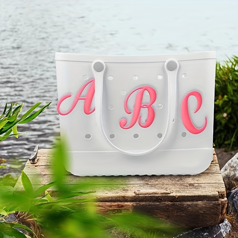 Decorative Lettering For Bag, Alphabet Letters Decor Letter Charms