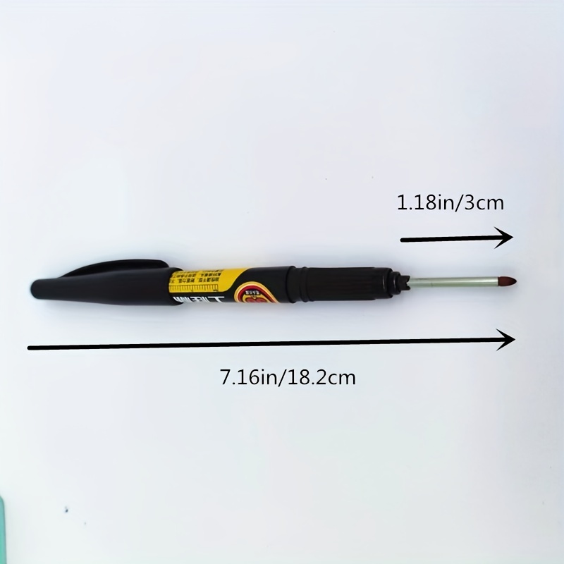 10Pcs/Set 20mm Deep Hole Long Nib Head Marker For Metal