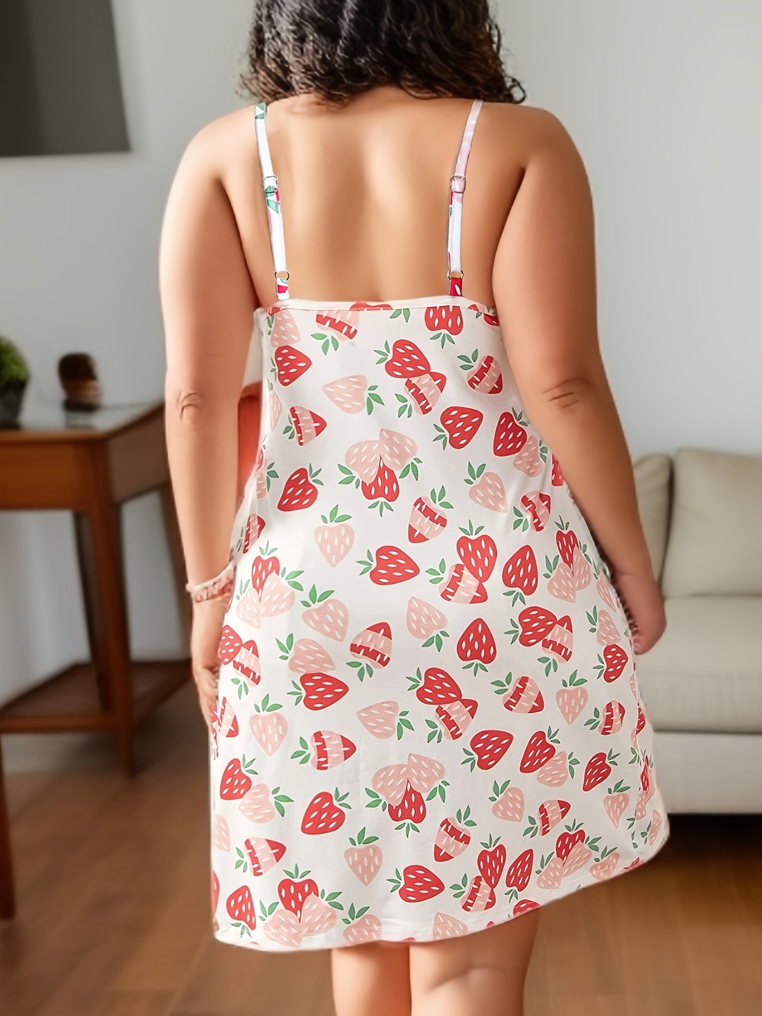 strawberry dress plus size