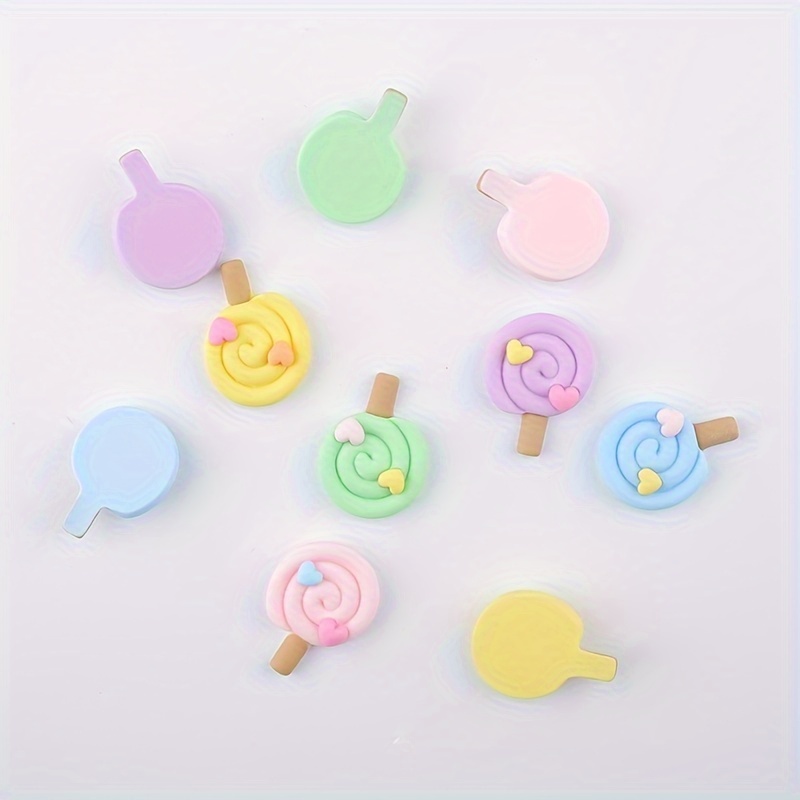 Resin Flatbacks Slime Charms For Phone Case Hair Clip - Temu