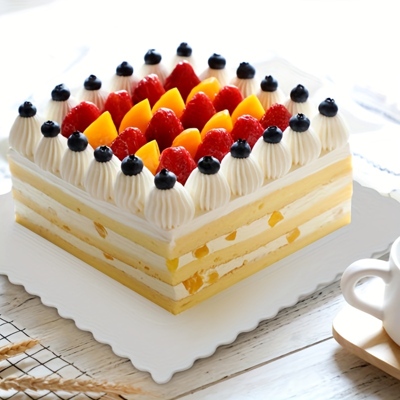 Boîte à gâteau d'anniversaire en papier de qualité alimentaire