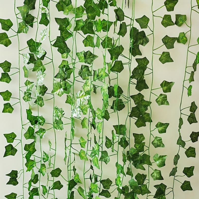Artificial Ivy Greenery Garland Fake Green Vines Hanging - Temu
