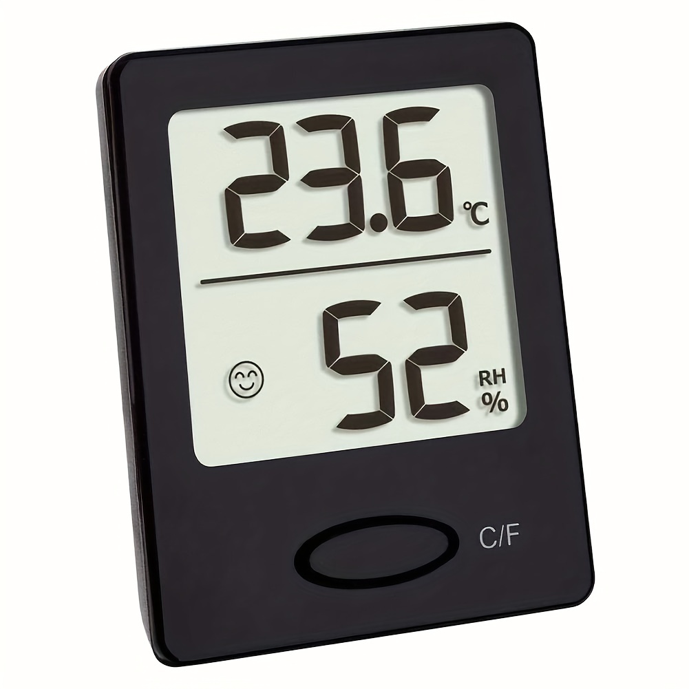 Medidor Humedad Digital Lcd Termómetro Medidor Temperatura - Temu