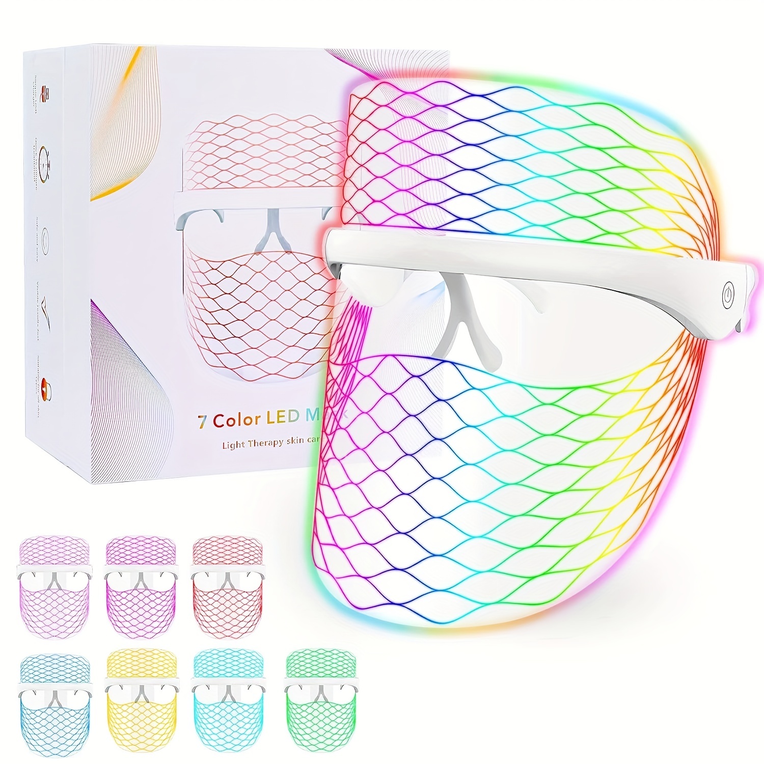 Led Mask With Face Transforming -Bluetooth App, Programmable Digital Smart  LED Light Up Face Mask BoyWithUke Transforming Face Mask for Kid Adults Men