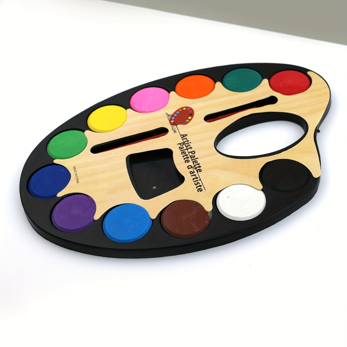 Watercolor Paint Set Horseshoe Paint Disc Solid Watercolor - Temu