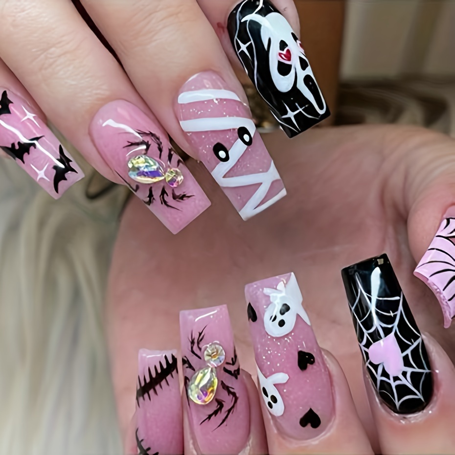 Cute Cartoon Cow Nail Art Sticker Decals 5d - Temu