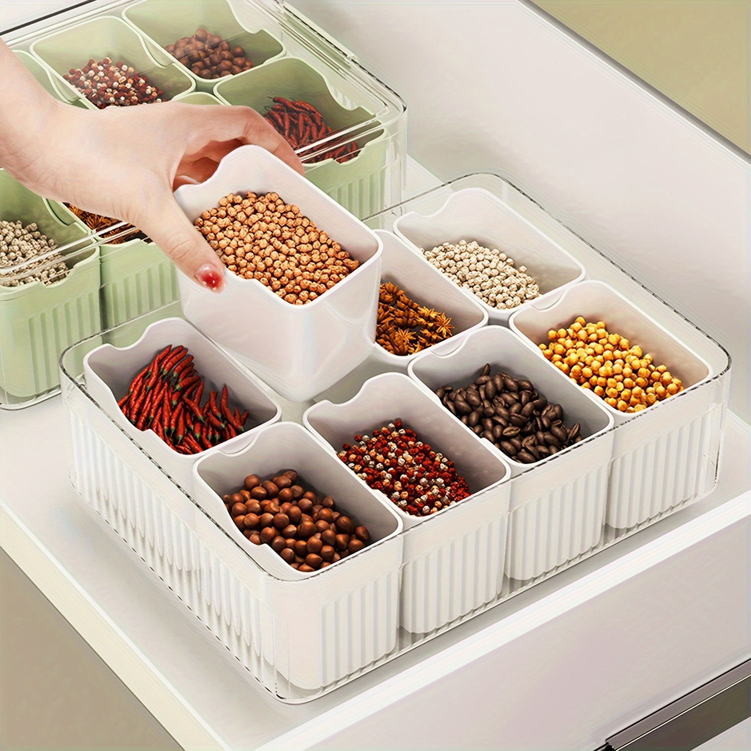 8 Compartment Storage Box