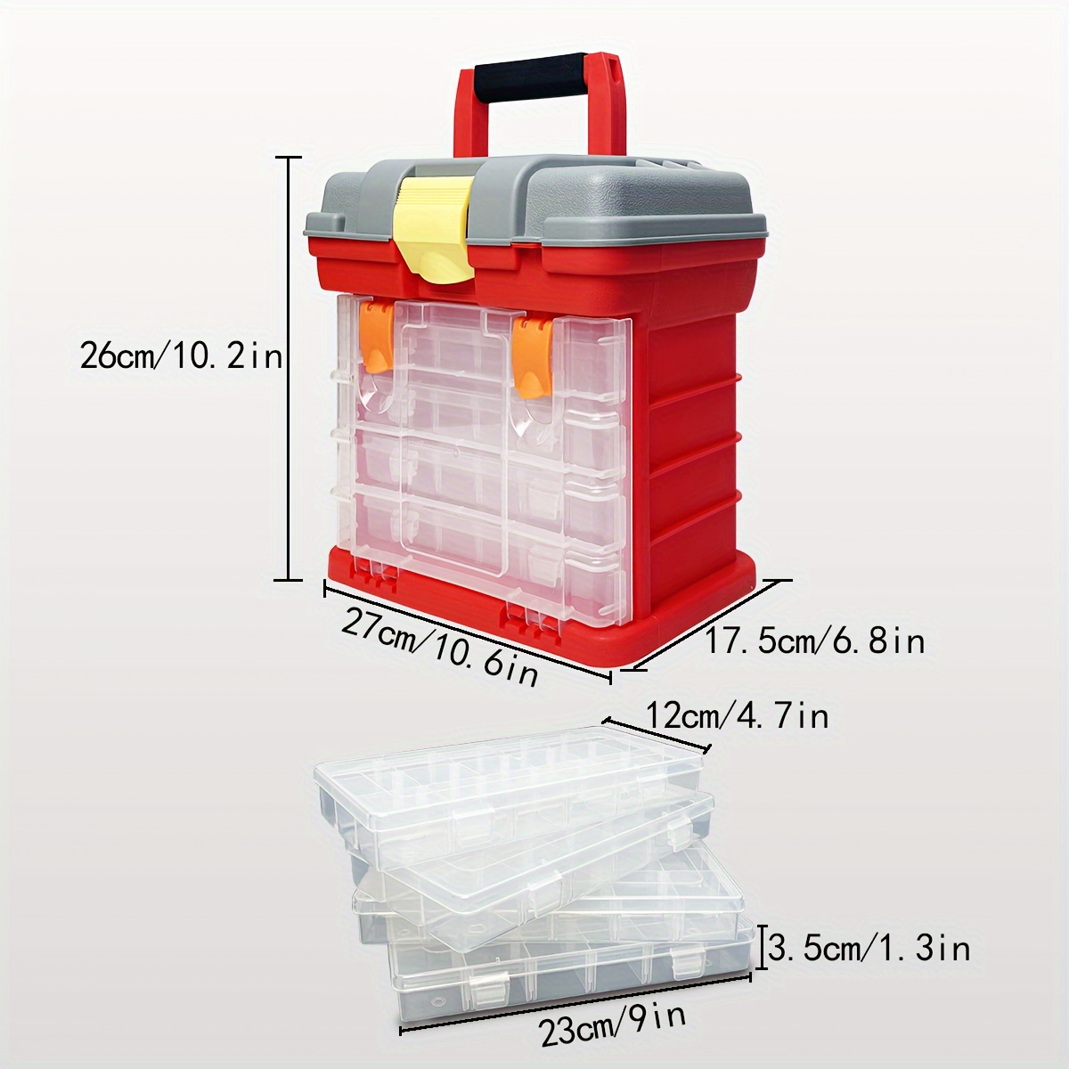Multifunctional Storage Box 5 layer Portable Lure Box Sea - Temu Canada