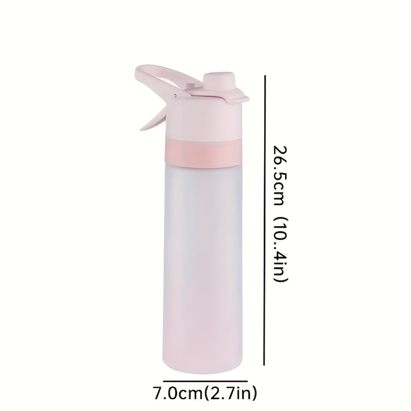 Sports Water Bottle with Spray Mist for Outdoor Hydration, 1L