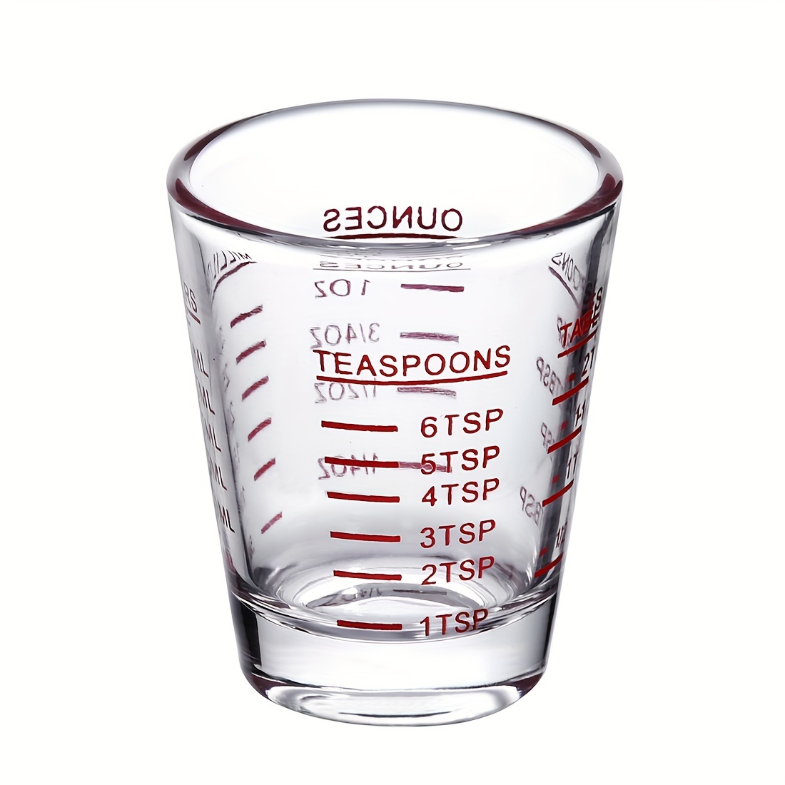 1Pc 30 ML Glass Measuring Cup With Scale Shot Glass Liquid