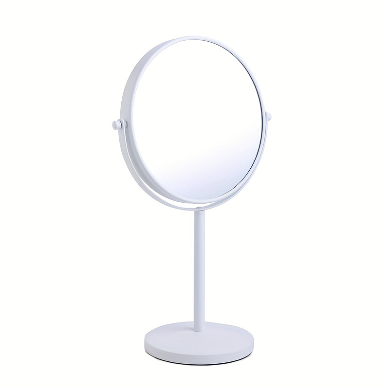 Tabletop Makeup Mirror Round Swivel Beauty Desktop Stand - Temu