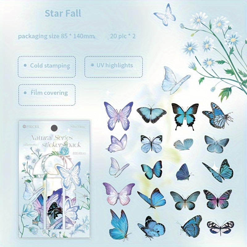 Stickers Papillon 5