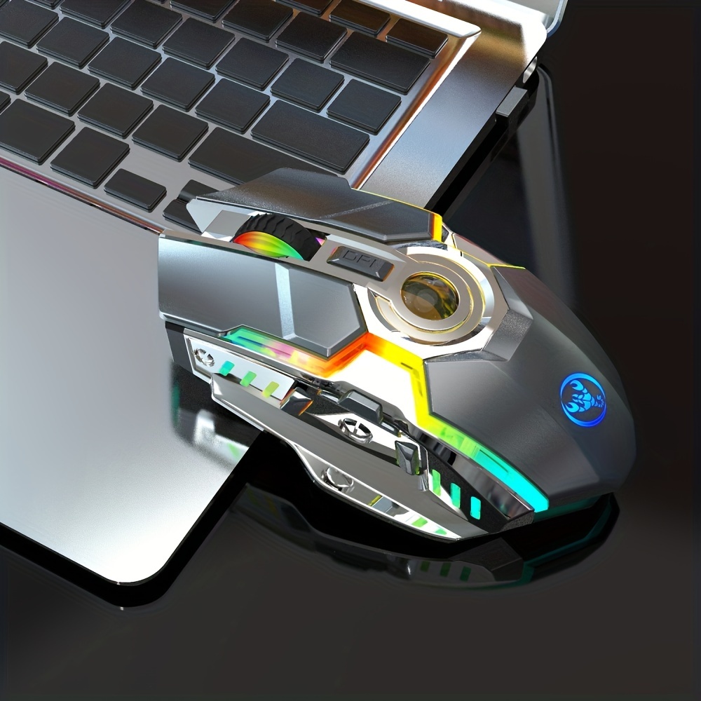 Mouse da gioco Wireless/cablato Mouse silenzioso portatile da 3600 Dpi 6  pulsanti accessori per Pc da 2.4ghz Mouse ottico per Computer Usb a Led -  AliExpress