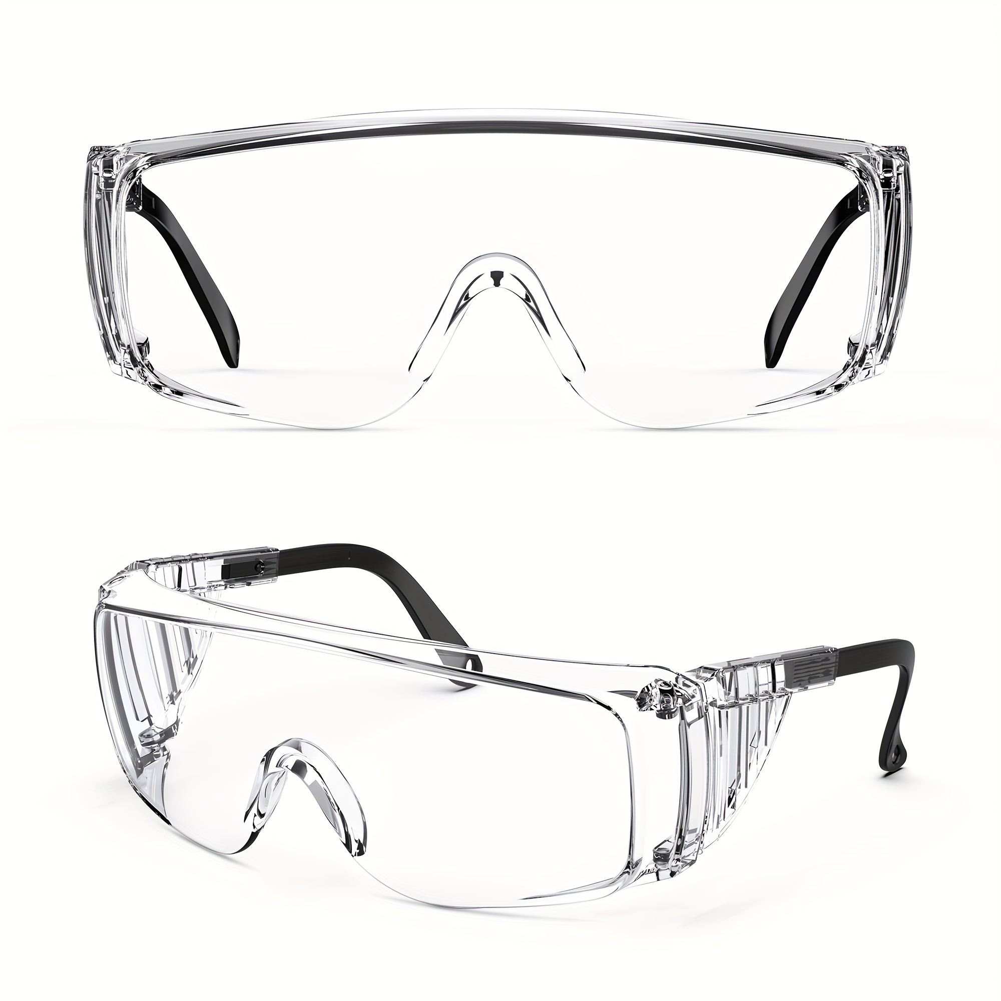 Clear Safety Goggles Glasses Men Women Eye Protect road - Temu