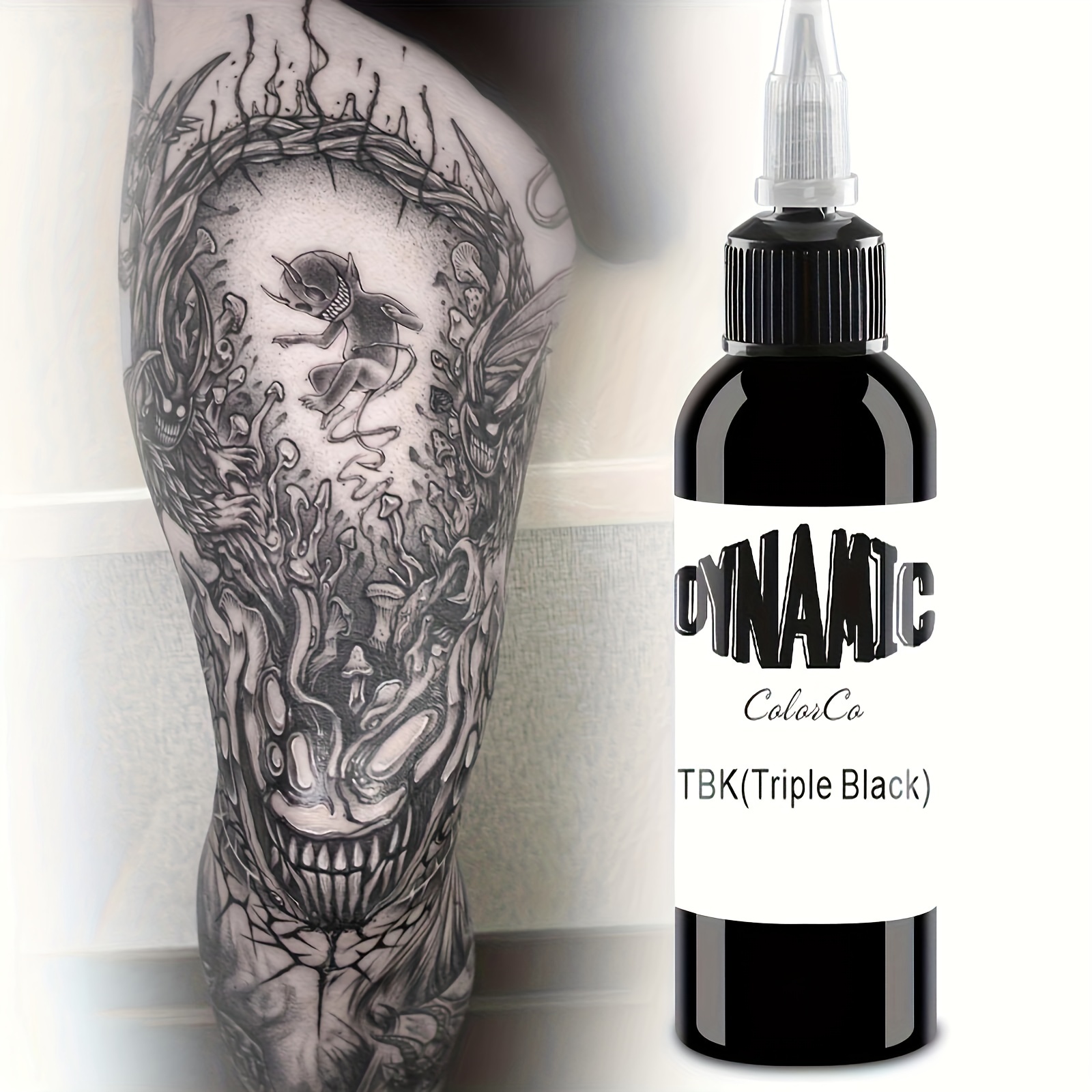 2023 Hot Sale Tbk Super Black Totem Black Dynamic Tattoo Pigment