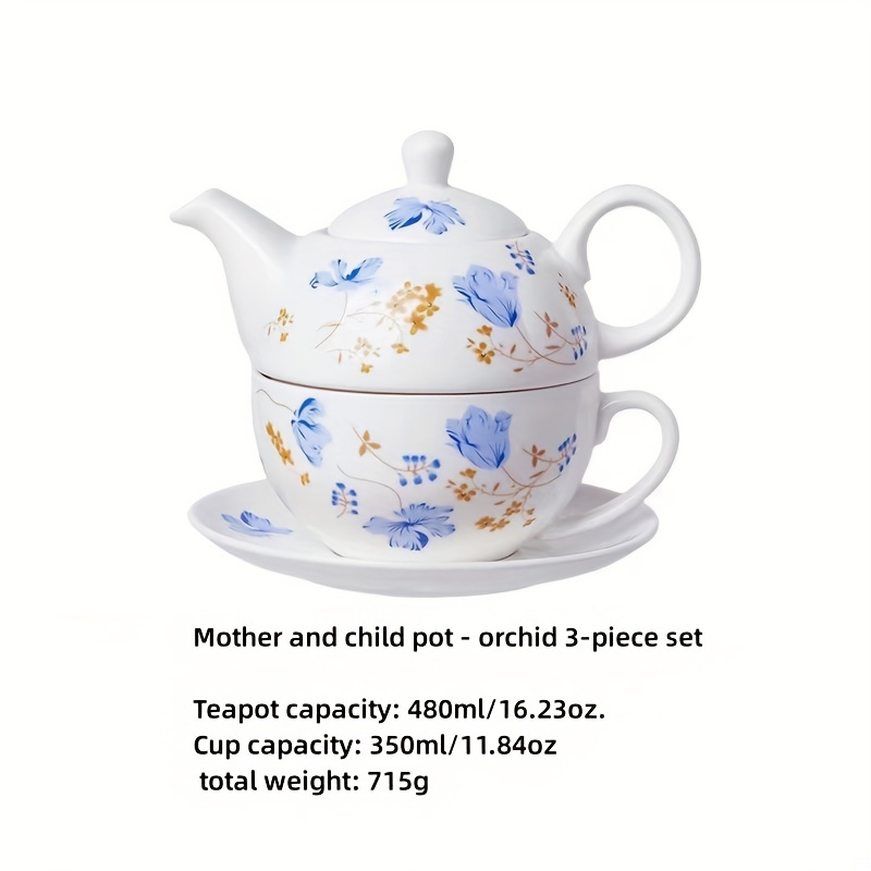 Coffee Pot Set British Style Ceramic Teapot Set Tea Party - Temu