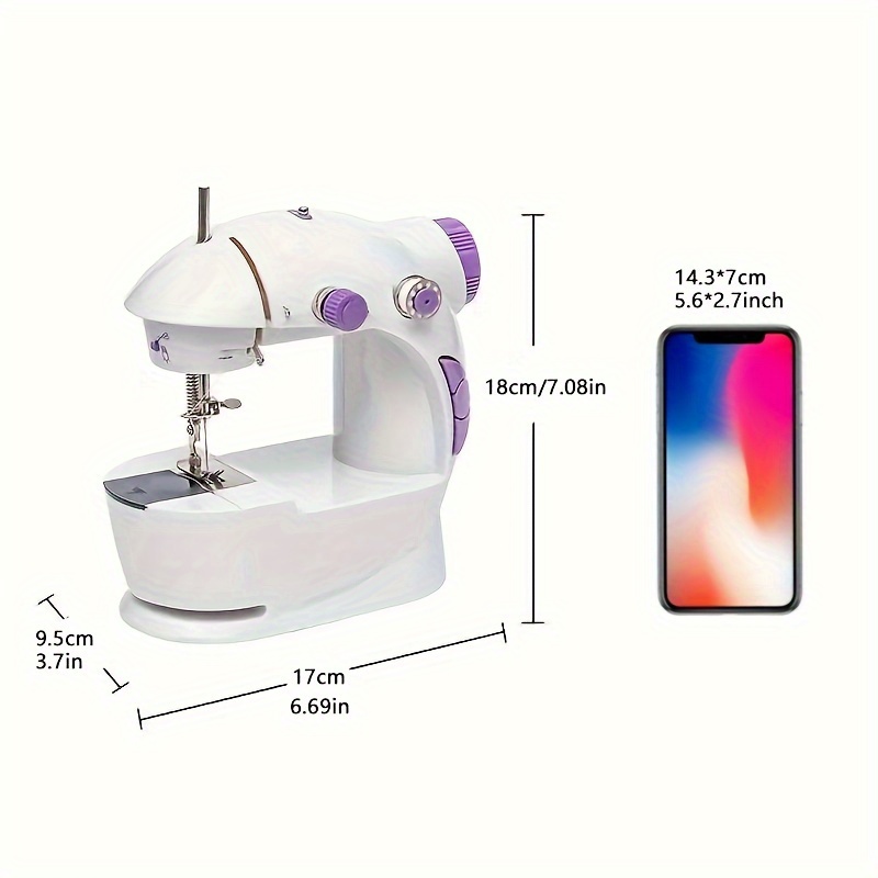 Electric Sewing Machine Portable Mini Sewing - Temu