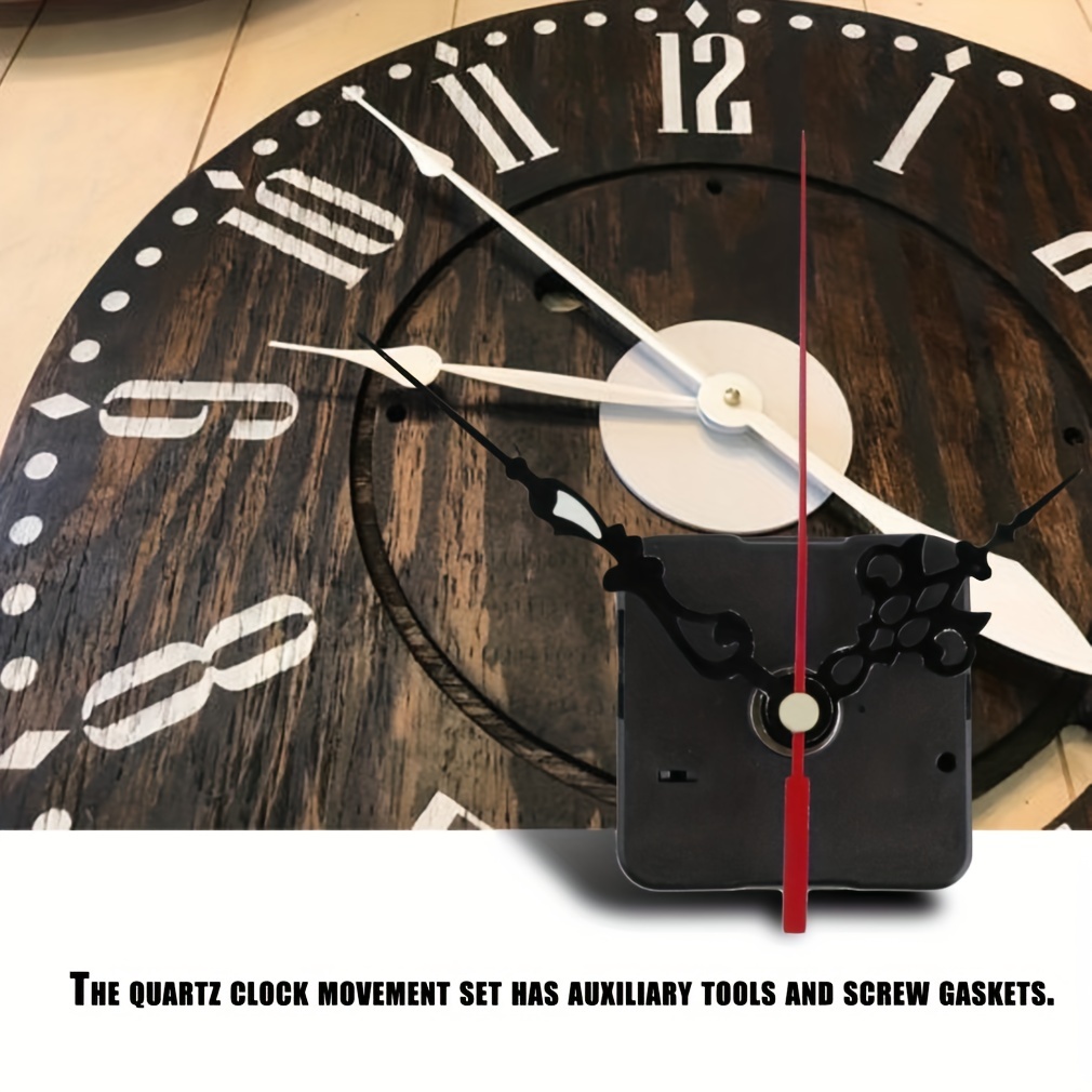 Reemplazo Reloj Pared Cuarzo Mecanismo Movimiento Kit - Temu Chile