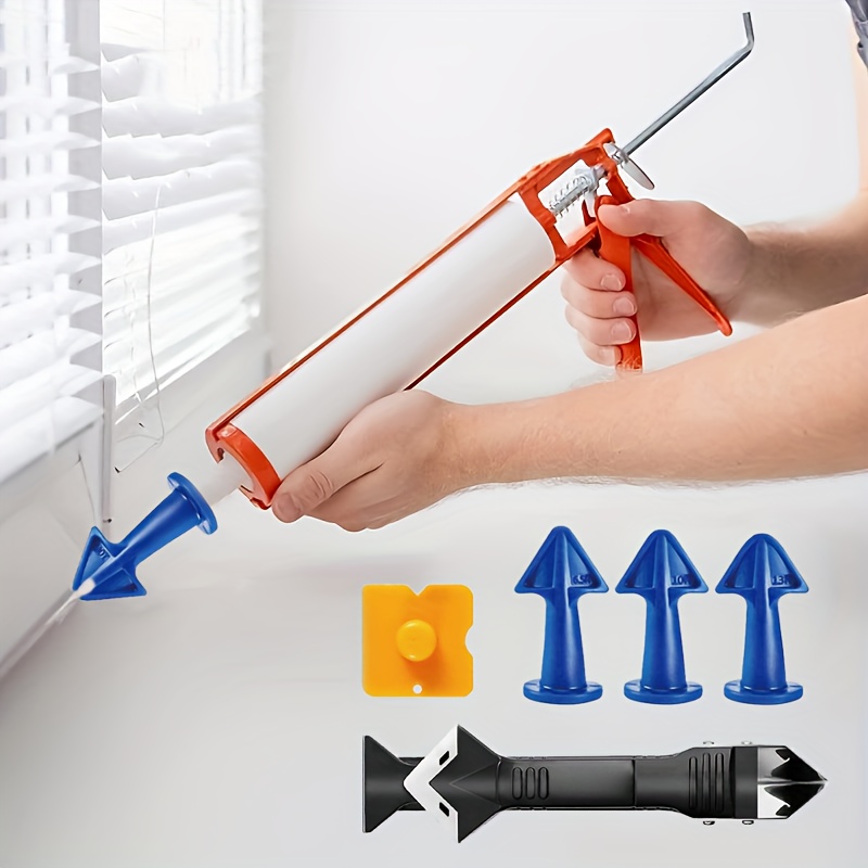 Caulking Tool Kit Stainless Steel Grout Removal Tool, 4 In 1 Tile Caulk  Remover Tool For Kitchen Bathroom Floor Window Durable - AliExpress