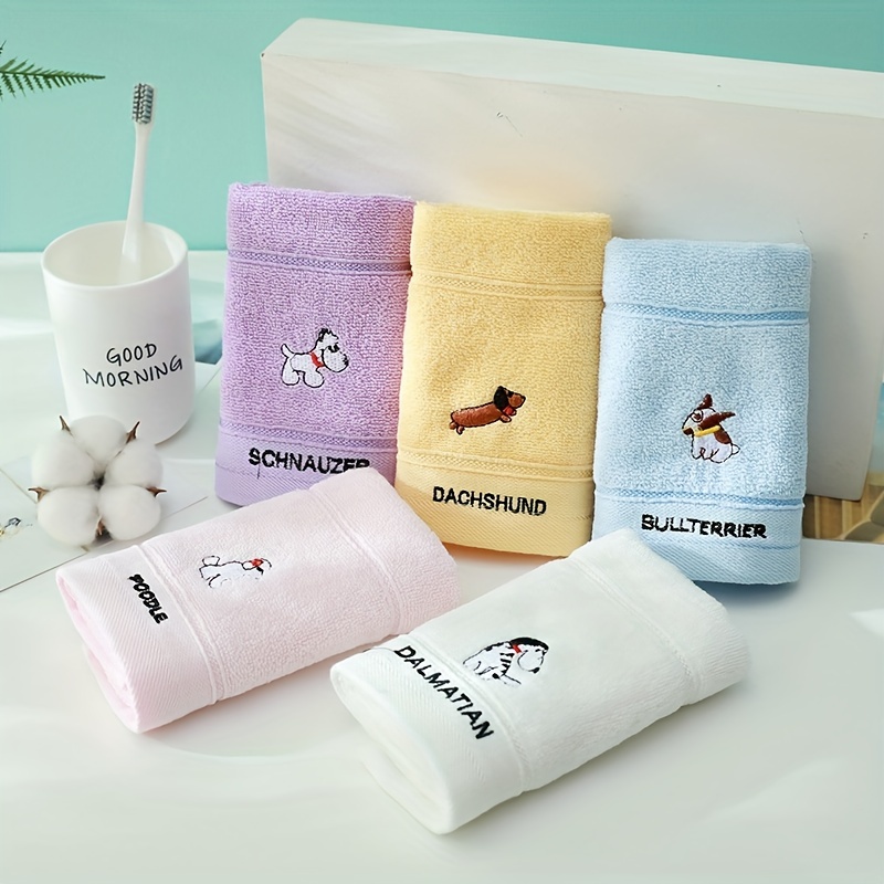 3 toallas pequeñas absorbentes gruesas para lavarse la cara, toallas de  dibujos animados de encaje p Vhermosa BST3049390-1