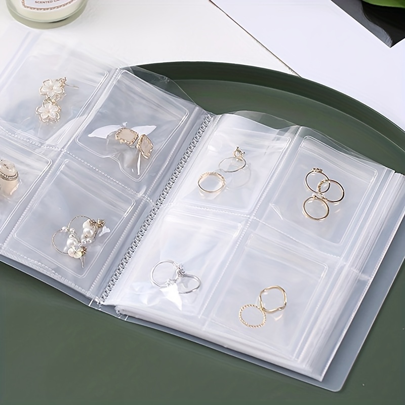 Acrylic Jewelry Organizer Earring Ring Storage Holder Clear - Temu Republic  of Korea