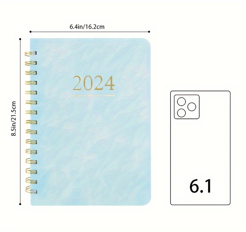 1pc Pianificatore Agenda Giornaliera Libro Programmazione - Temu Italy