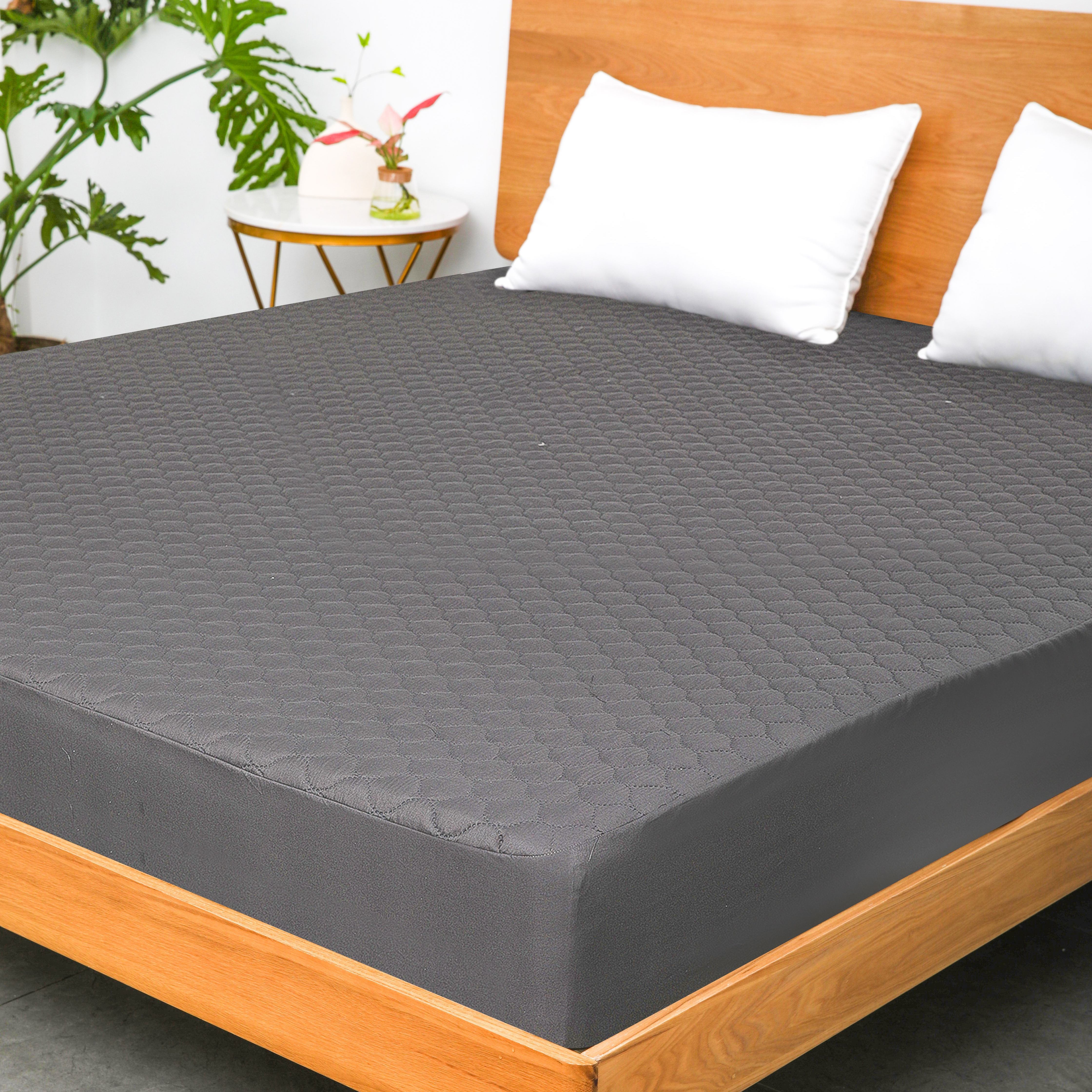 Protector de colchón impermeable – Cubrecolchón transpirable, protección de  colchón sin agrietamiento, protector de colchón acolchado, 180 x 200 + 9.8
