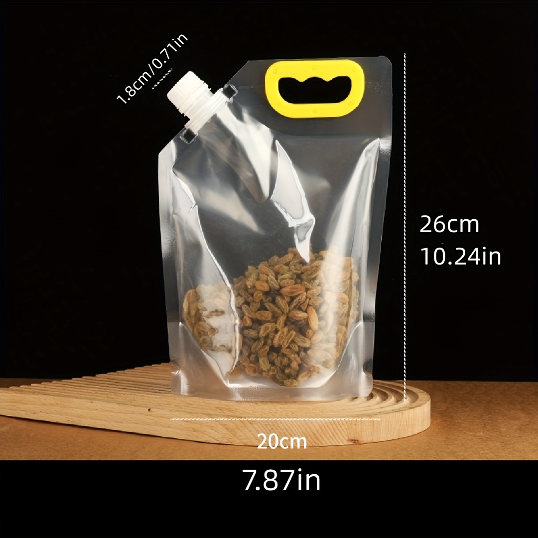 Food Storage Bag And Funnel, Sealed Moisture-proof Hand-held