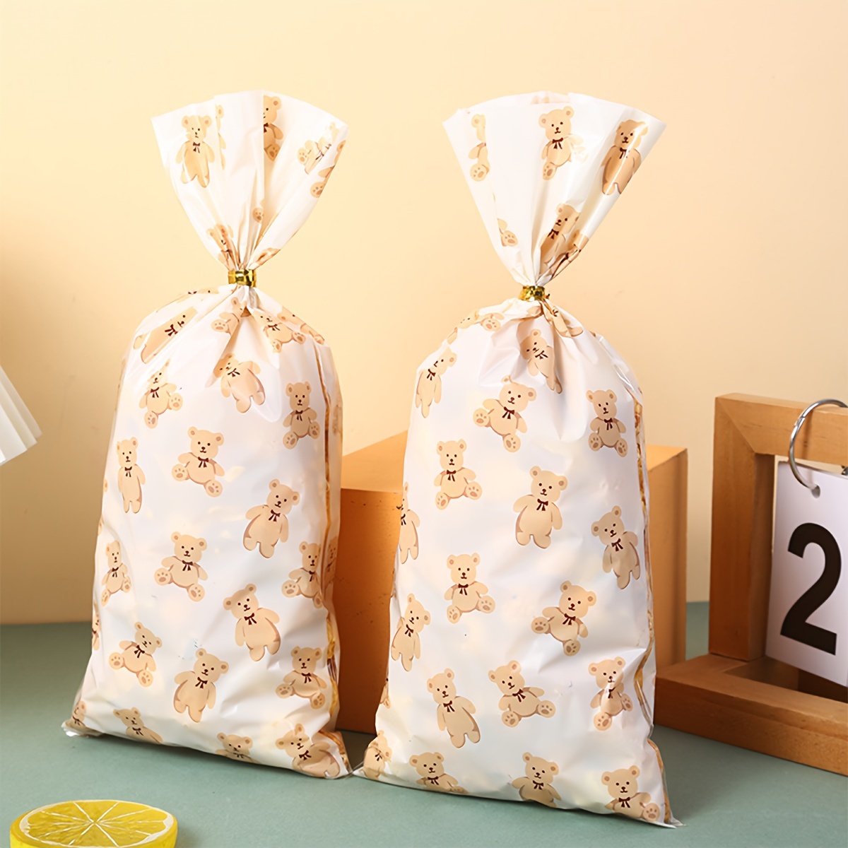 Paper Bags - Lemon Print