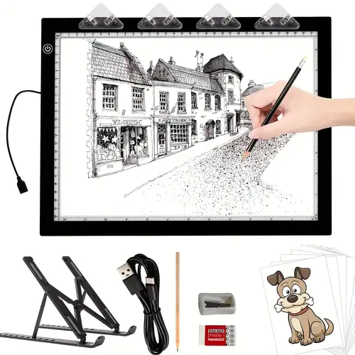 A2 Light Pad Super Thin Portable Stepless Dimmable - Temu
