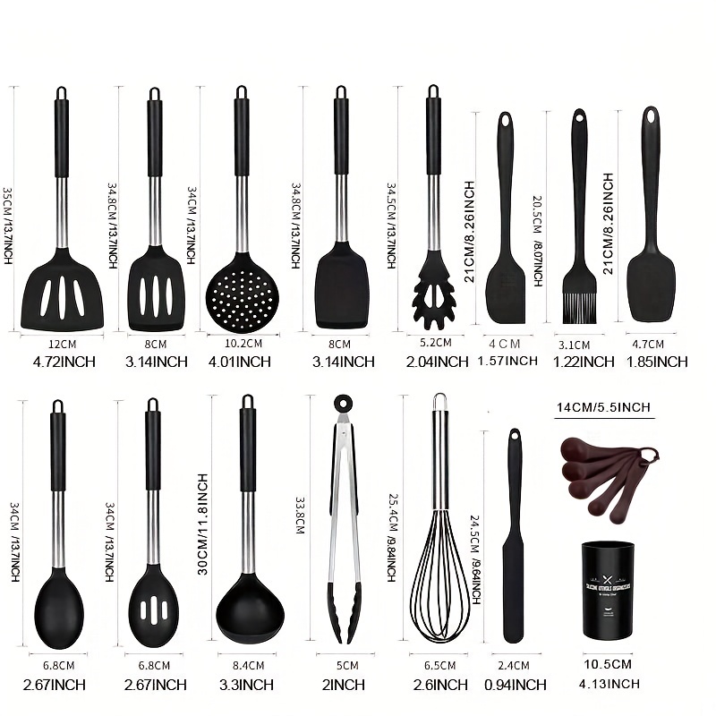 kitchen tools with names