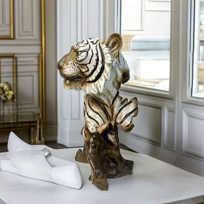 Customized Gold Resin Leopard Sculpture Home Decoration Animal Statue -  China Home Decoration and Resin Home Statues price