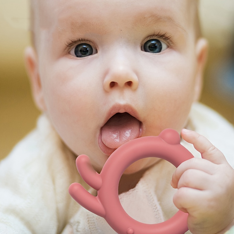 Baby Silicone elefante massaggiagengive ciuccio bambini dentizione Silicone  neonato cura dentale gengive bastone molare accessori per bambini  giocattoli regali