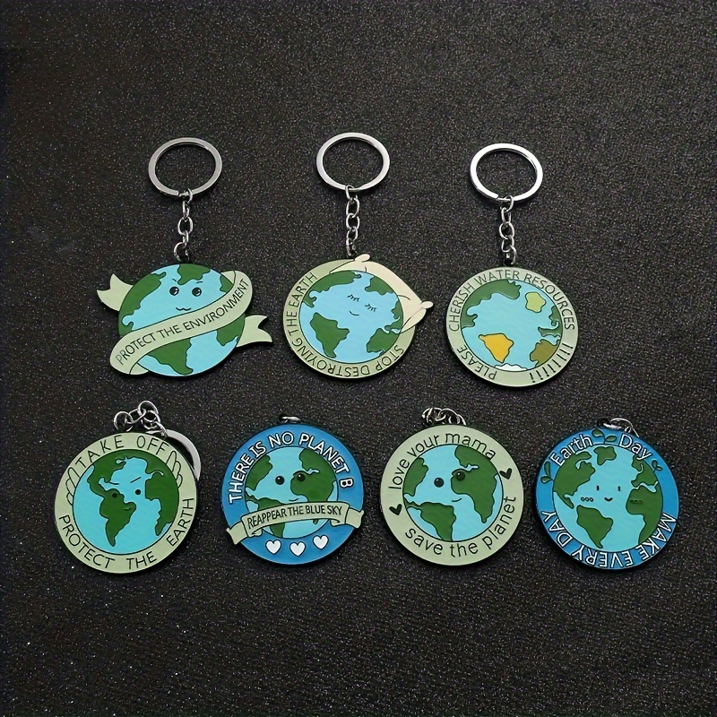 1pc Porte clés Sphérique En Forme De Globe Cartoon Mignon - Temu Belgium