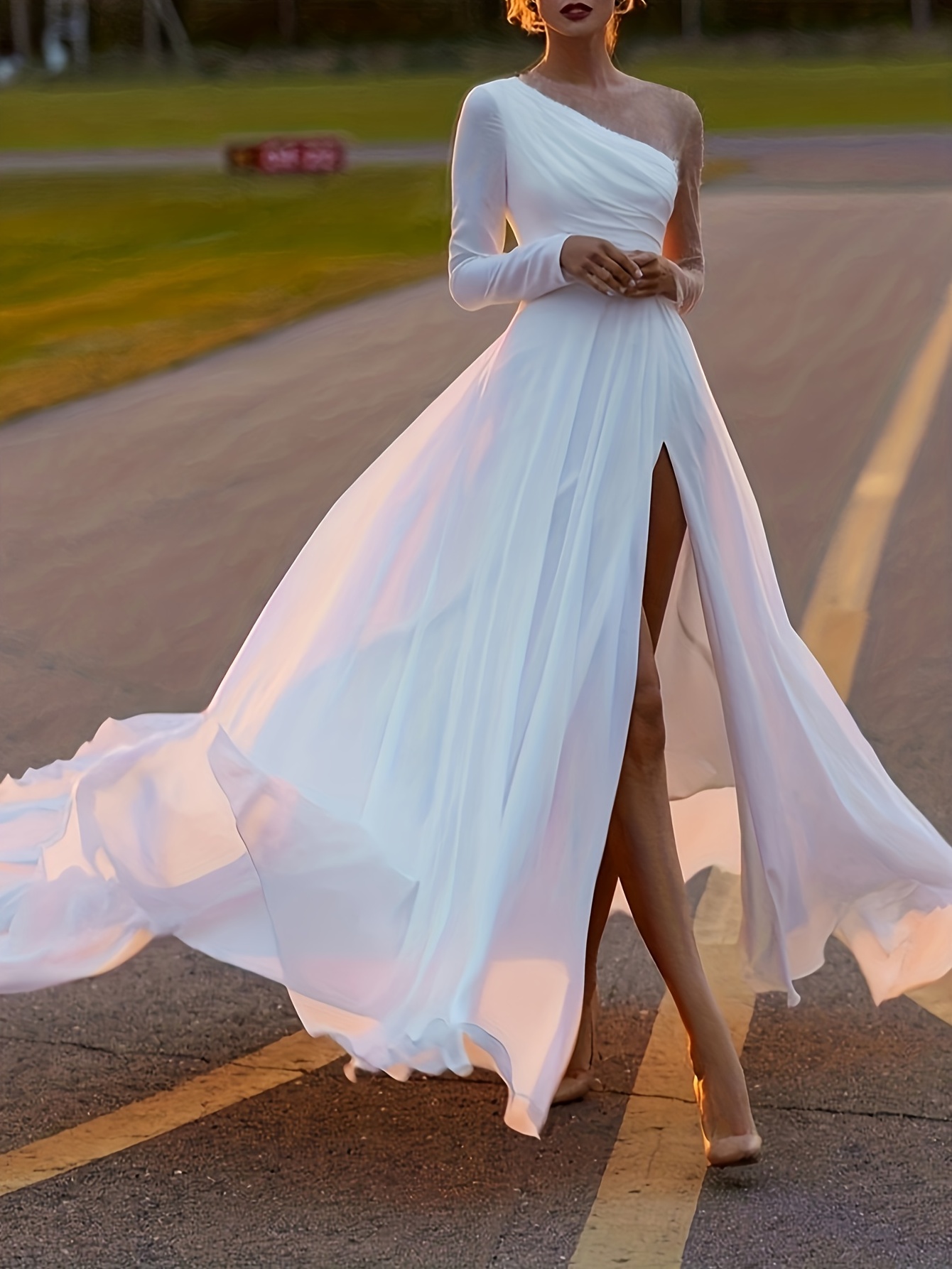 Vestidos Para Mujer Blanco - Temu