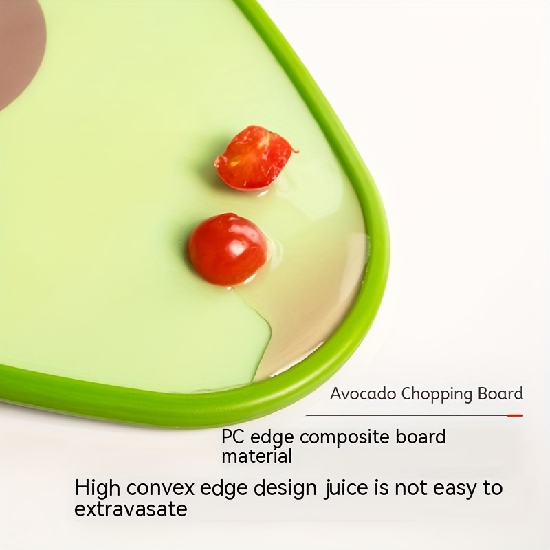 Creative Cute Avocado Small Fresh Fruit Shape Cartoon Cutting Board Cutting  Board Fruit And Vegetable Cutting Board Double Sided Cutting Board Tray -  Temu