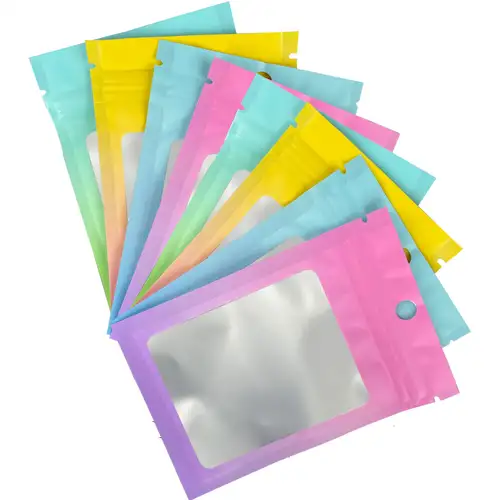 Bolsas de celofán autoadhesivas transparentes de varios tamaños, bolsas de  plástico pequeñas autoblocantes para embalaje de dulces, bolsas resellables  - AliExpress