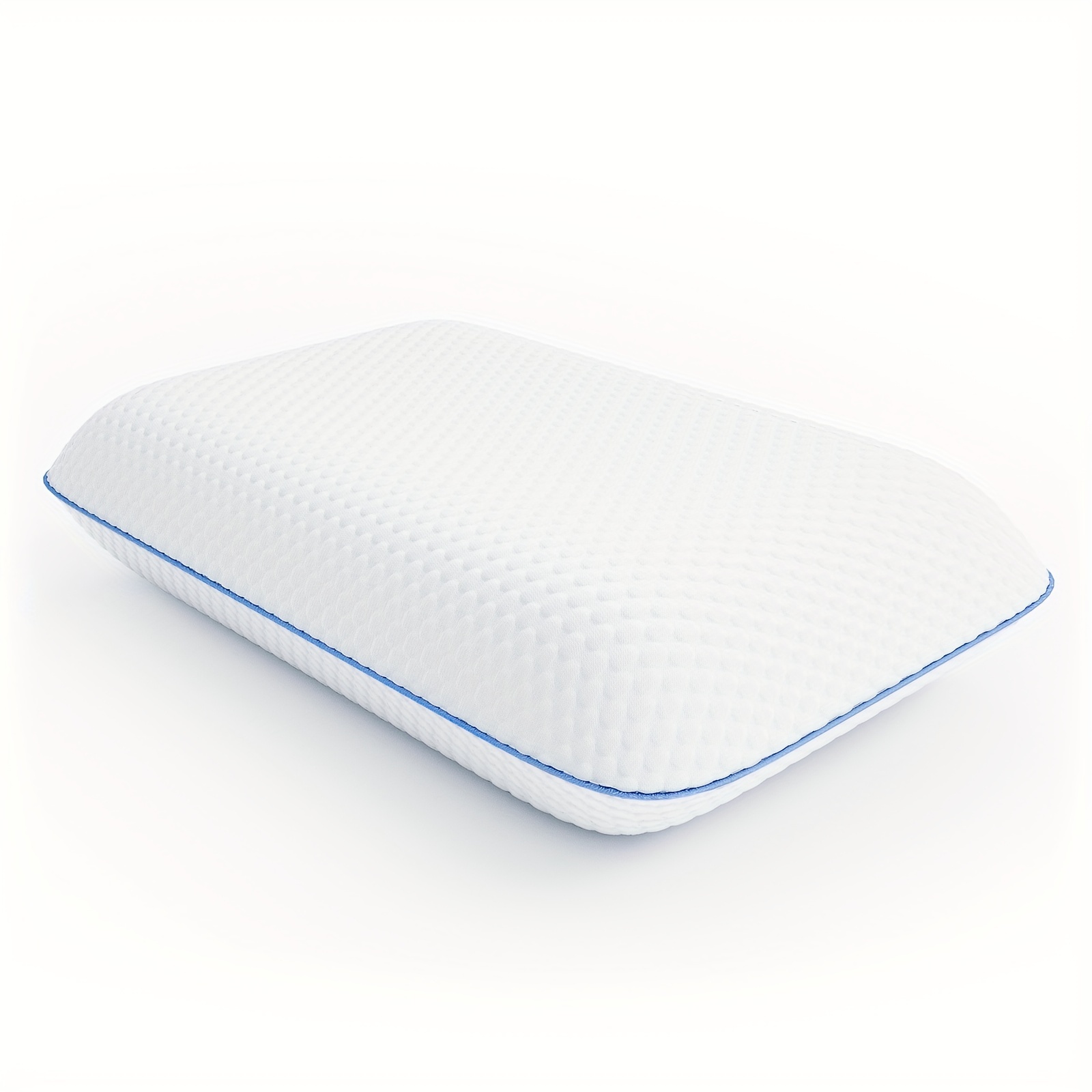 Square Pillow For Side Sleepers Memory Foam Pillow Support - Temu