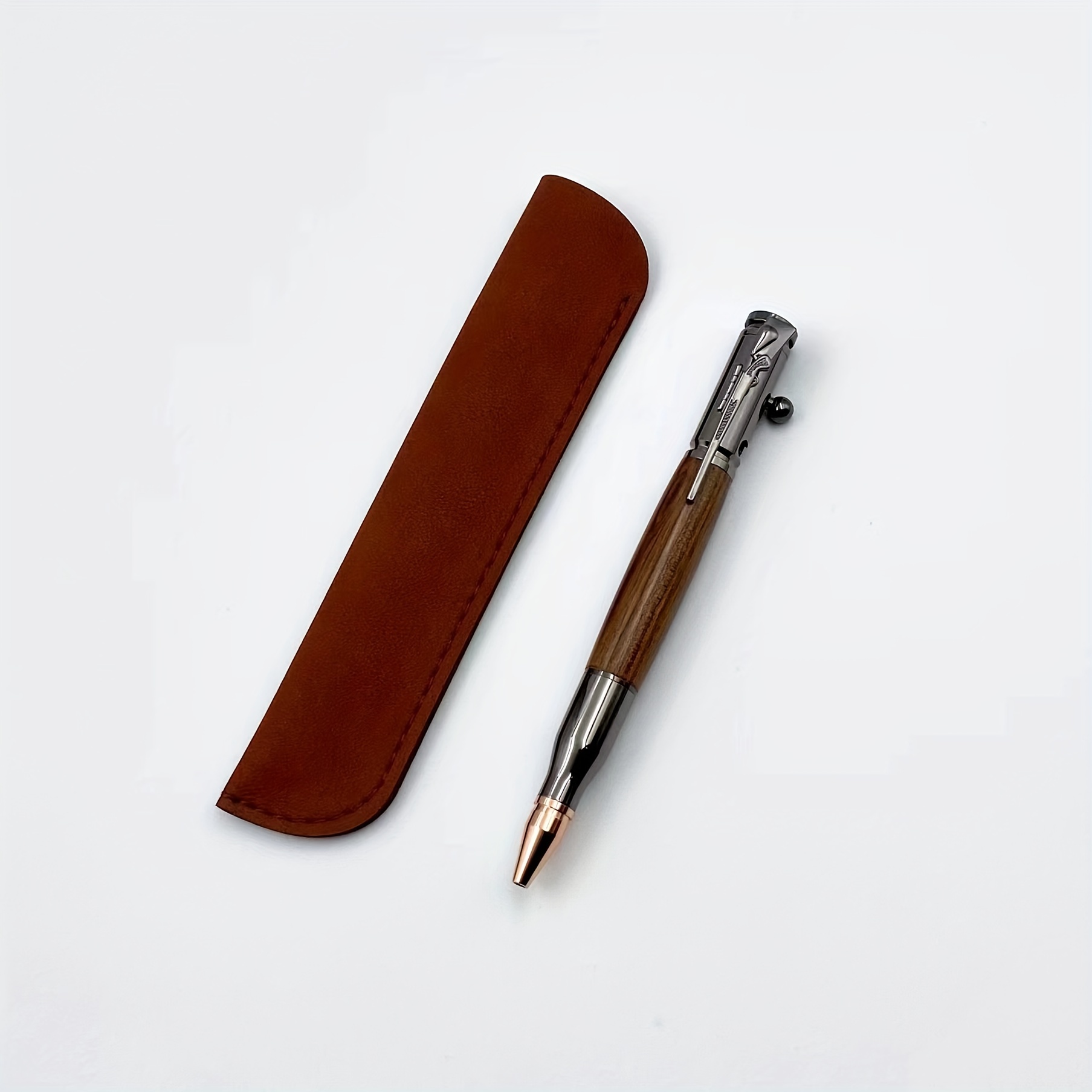 Pen Gift Boxes Metal Ballpoint Pen Case Pencil Holder - Temu