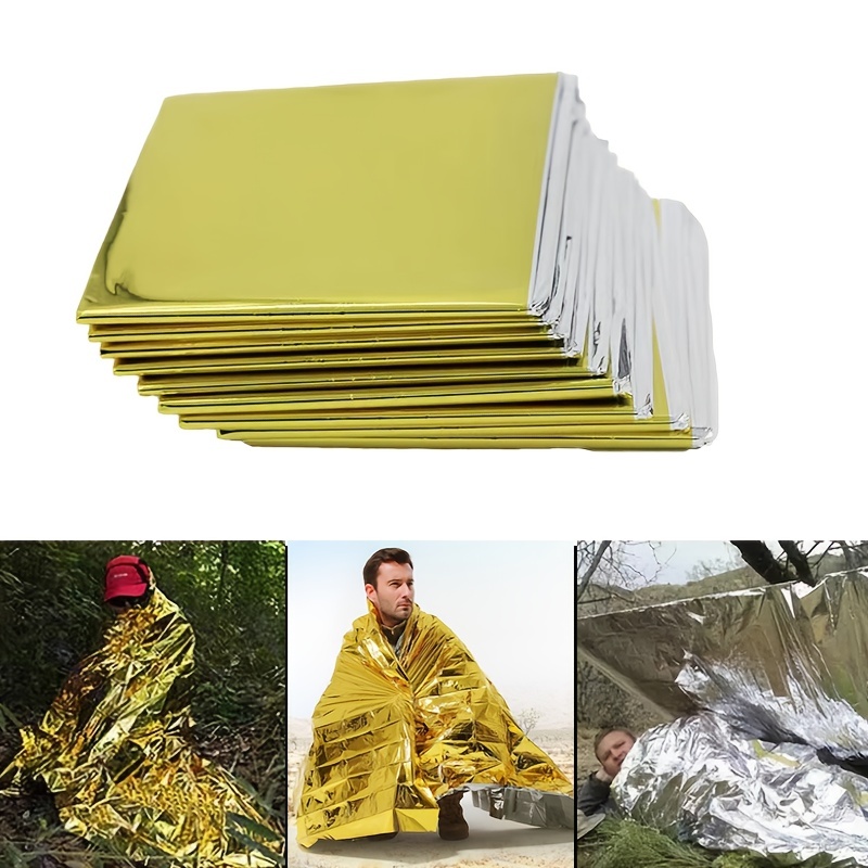 Life saving Emergency Polyester Film Insulation Blanket Foil - Temu