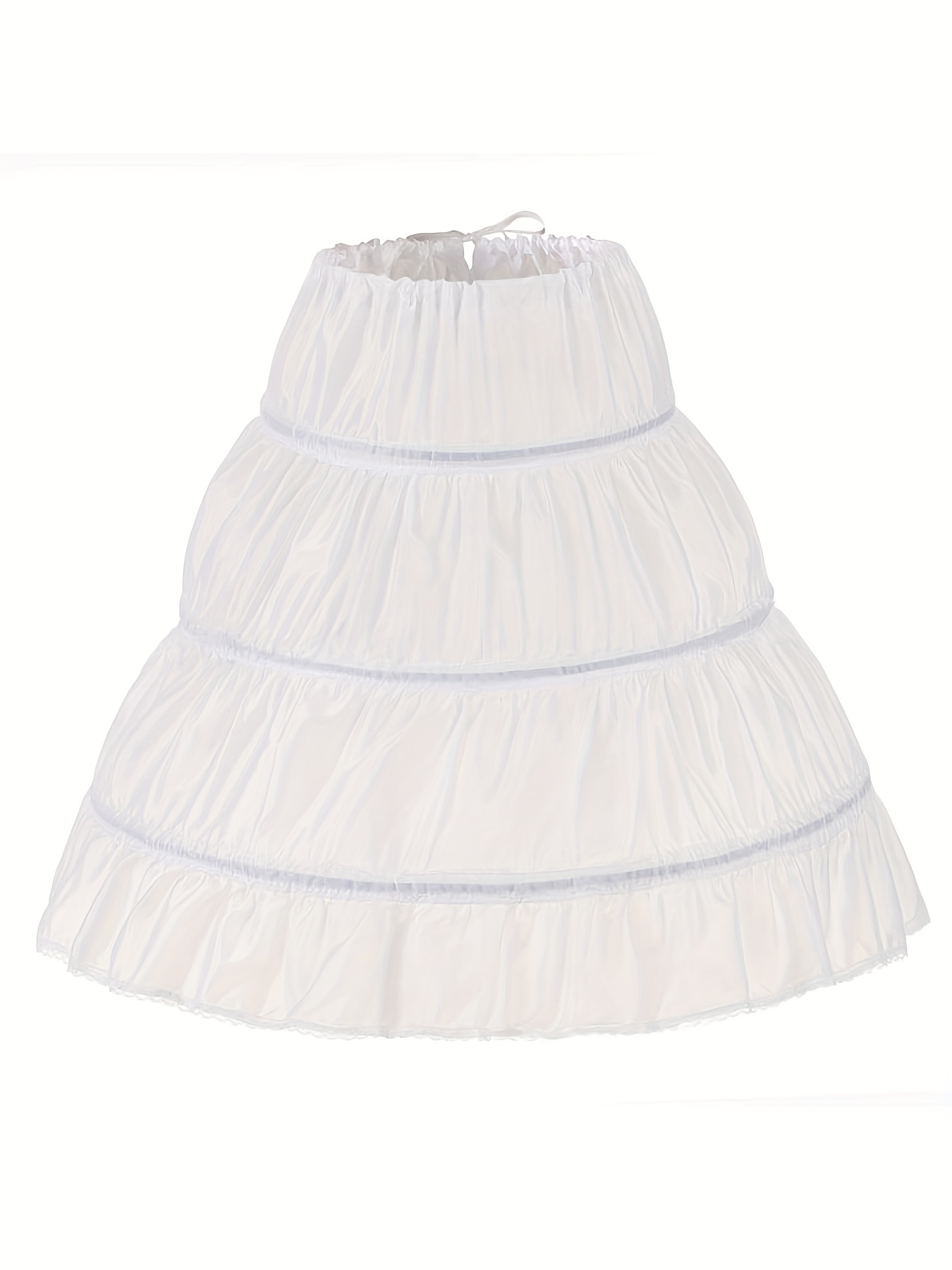 BBSET Women Crinoline Petticoat A-line 6 Hoop Skirt Slips India